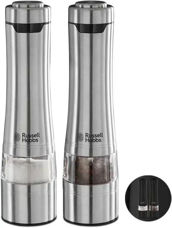 Russell Hobbs 23460-56 Salt & Pepper Grinders Adjust Grinding SS