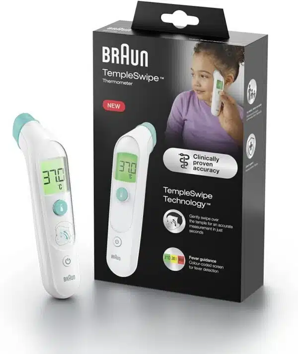 Braun Temple Swipe Thermometer Sensian Swipe 5