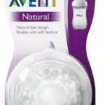 Avent SCF043-27 Baby Bottle Natural 2.0 Teat 3m+