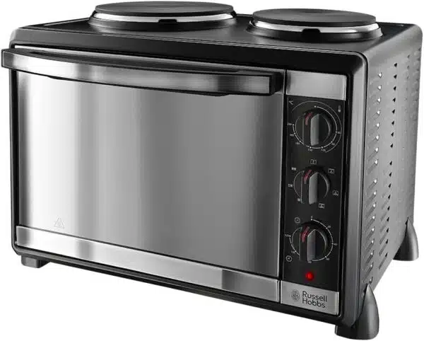 Russell Hobbs 22780 Mini Kitchen Cooker Convec Oven 2 Plates