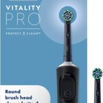 Braun Toothbrush Vitality Pro Black 3 Modes