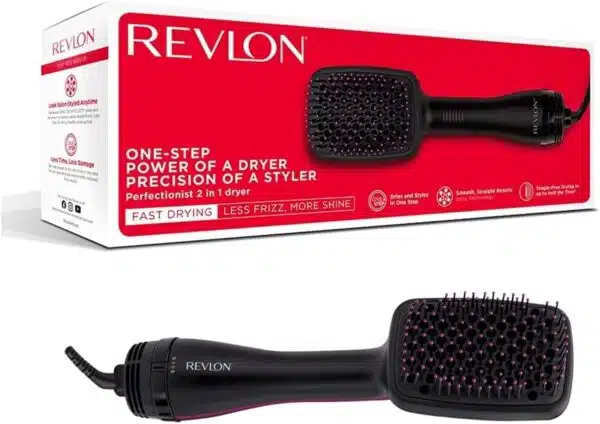 Revlon RVHA6475UK3 PaddleDryer Perfectionist 2in1 2Heat 1Kw