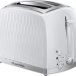 Toaster 2 Slice Honeycomb White