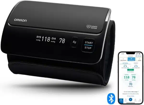 Omron EVOLV HEM-7600T-E Blood Pressure Monitor Bluetooth Mobile App