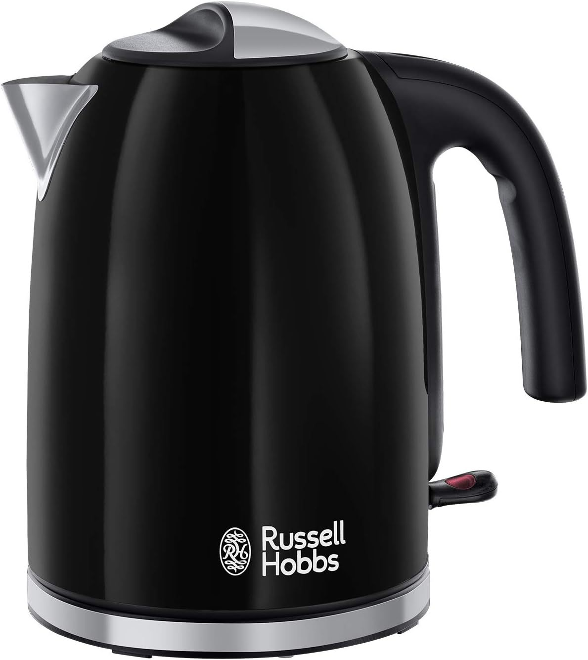 613UKEGmGdL._AC_SL1500_.jpg Russell Hobbs 20413 Kettle 1.7L 360* Base Colours+ Black - Image 1