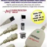 Omega Computer Surge Lead Fig 8 Conectr
