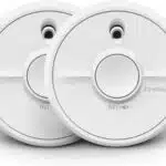 FireAngel Smoke Alarm - Twin 2x 1Year 9V Battery