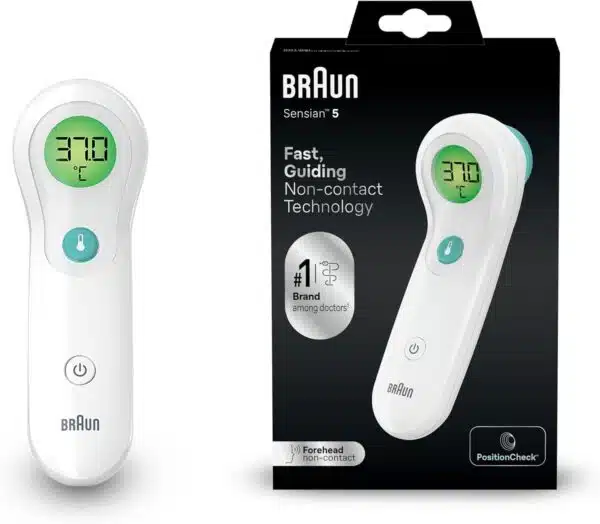 Braun Forehead Thermometer No Touch + Touch Colour