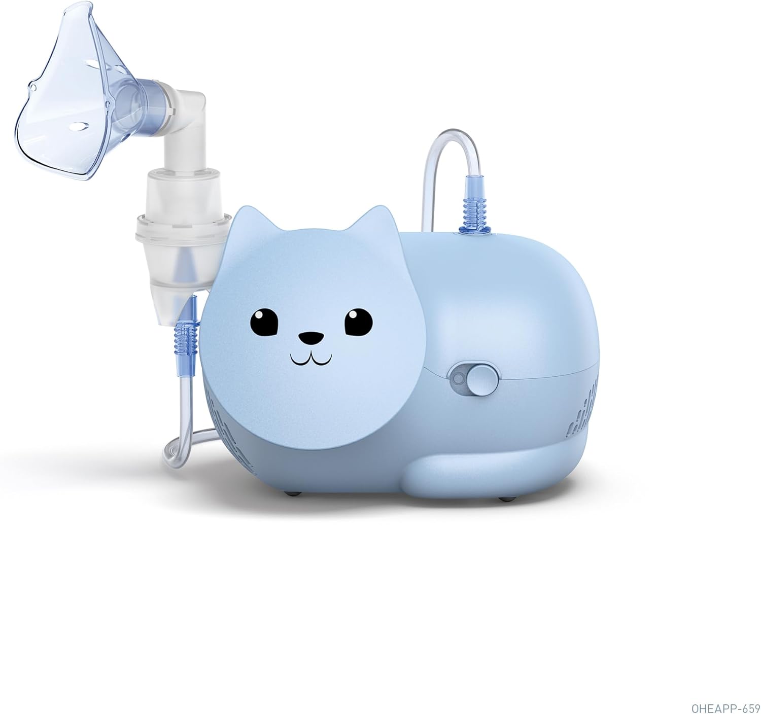 61S9z0Vx4L._AC_SL1500_.jpg Omron NE-C303K-KDUK Nebuliser Nami Cat Designed for Kids - Image 1