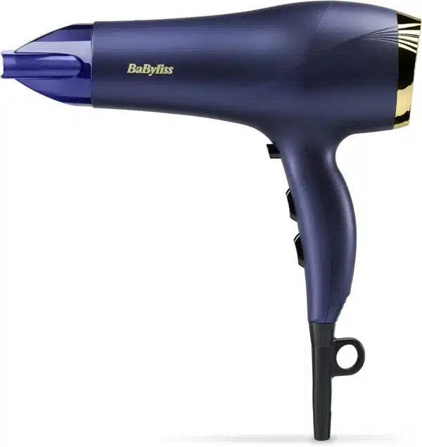 Babyliss Hair Dryer Midnight Luxe 2300w 2.2m Blue