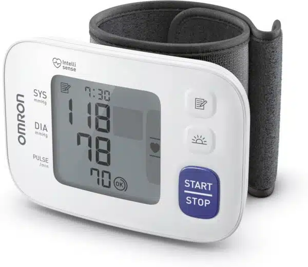 Omron RS4 HEM-6181-E Wrist Pressure Monitor Position Sensor Wrap G