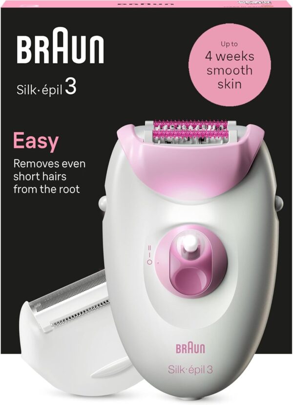 Braun Epilator Silk.Epil 3 Mains 3in1 - Shave&Trim