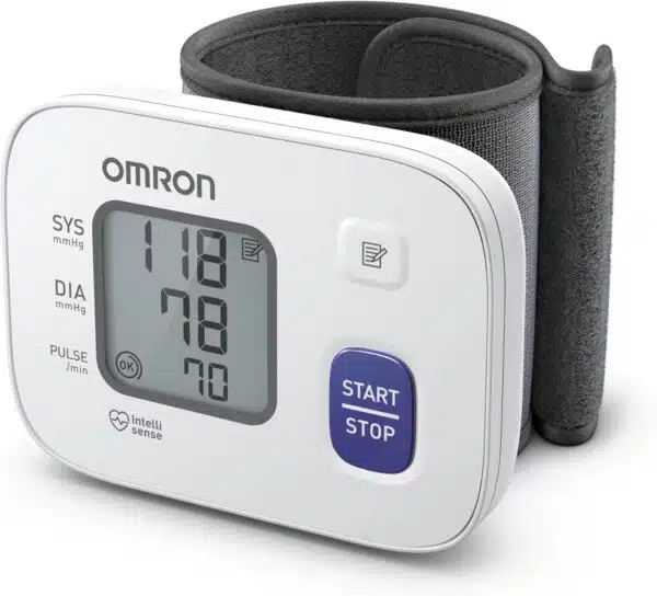 Omron Wrist Pressure Monitor Easy, Accurate, Port