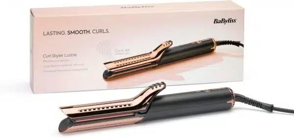Babyliss Curl Styler Lustre Titanium Barrel Cool Air