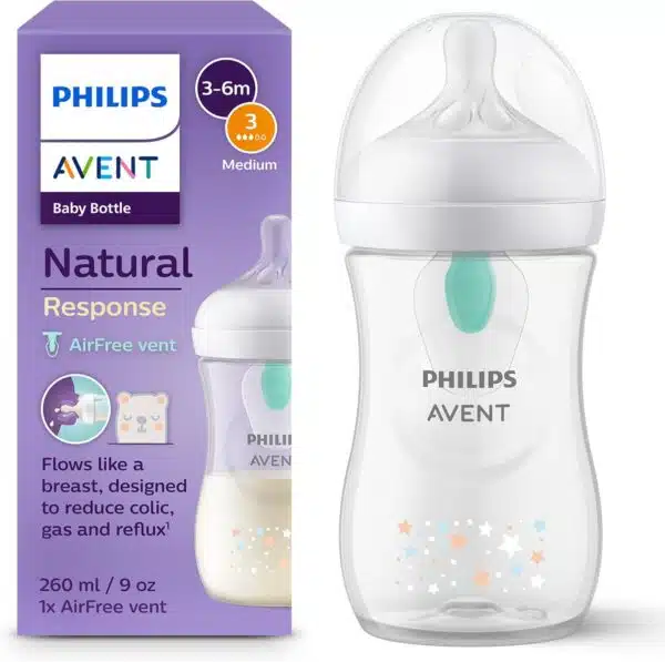 Avent SCY673-82 Bottle Natural Response 1 x 1m+ 260m +Vent