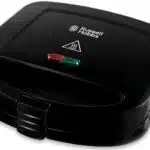 Russell Hobbs 24520 Sandwich Toaster 2 Slice Easy Clean Black Glos