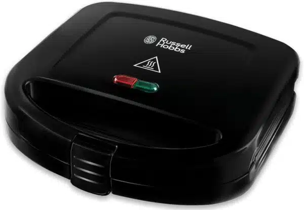 Russell Hobbs 24520 Sandwich Toaster 2 Slice Easy Clean Black Glos