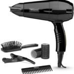 Hair Dryer 2000w Brush-Comb-Clips-Roller-N