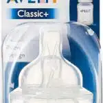 Avent SCF632-27 Baby Bottle Classic+ Teat Slow 1m+ 2Pk