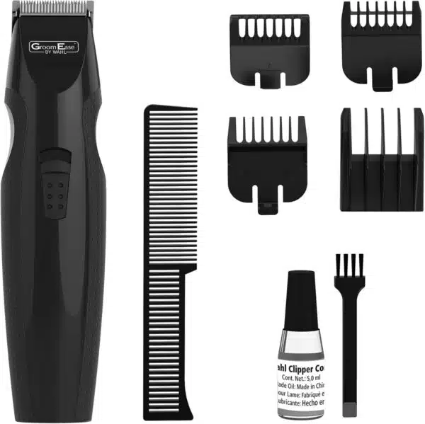Wahl 5606-917Groom Ease Stubble & Beard Trimmer Battery 9 Piece Set