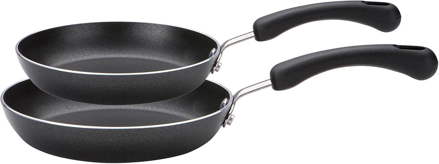 71mMRL6j2L._AC_SL1500_.jpg Prestige 1834 Twin Frying Pan Set 24 & 20 Cms Non-Induction - Image 1