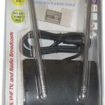 Omega Black Indoor Aerial W/2 Telescopic