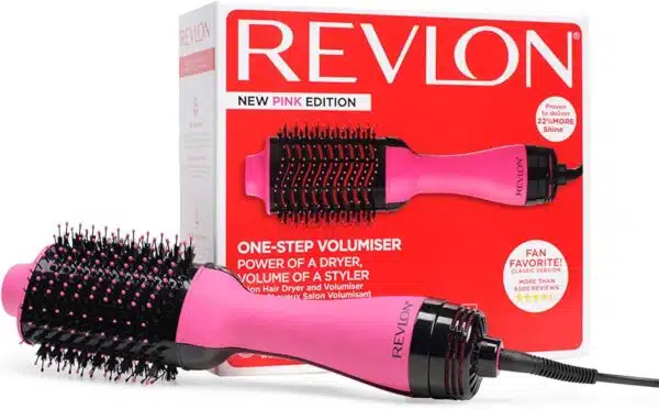 Revlon RVDR5222PUK2 One Step Volumiser - Dryer/Styler Pink