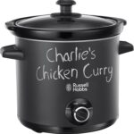 Slow Cooker 3.5L Black Chalk-Board