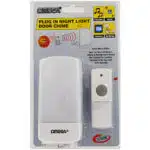 Omega Plug-In Wireless Door Chime with Light