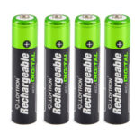 Rechargeable Accudigital AAA Ni-MH Batteries 900mAh - 4 Pack