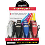 9-LED Mini Pocket Power Torch