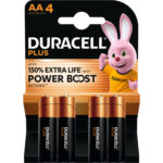 Duracell Plus Power Boost  Alkaline Battery AA Size