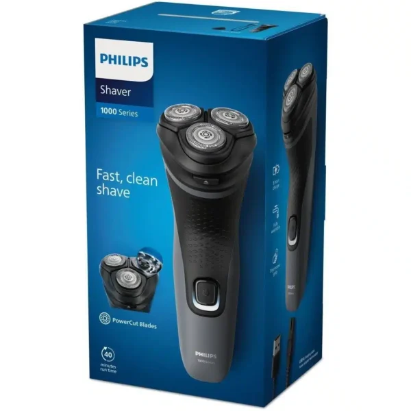 Philips S1142-00 Shaver Series 1000 Cordless Washable USB