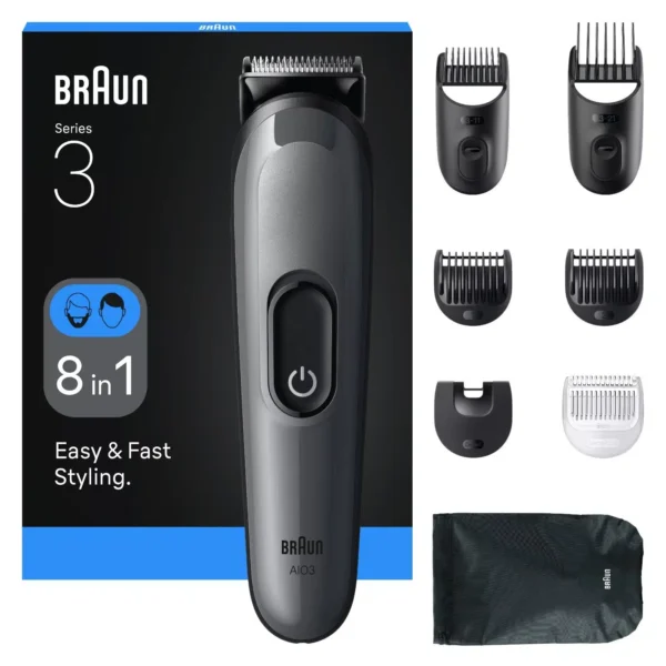 Braun All in 1 Kit Series 3 8 in 1 Cordless 50Min