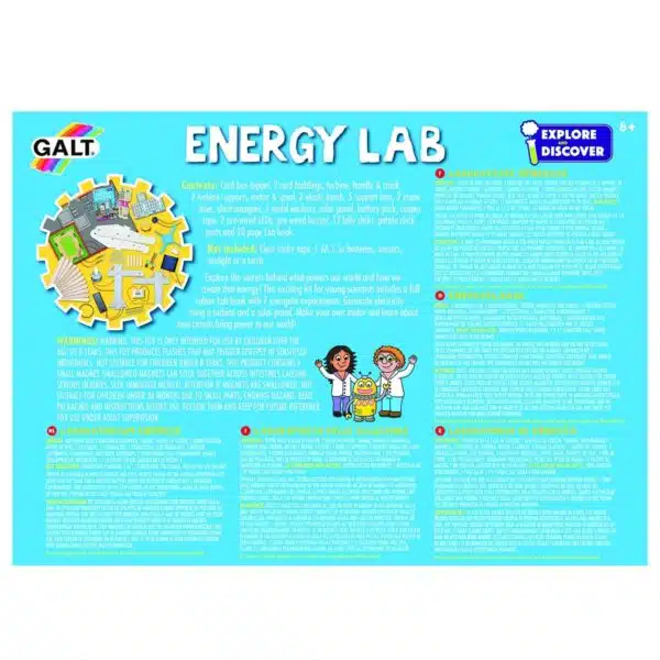 Galt 1150400318 Energy Lab Experiment Kit - Image 4