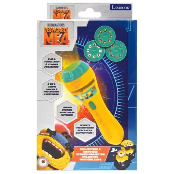 Lexibook LTC050DES Despicable Me Minions Stories & Image Projector Torch - Image 3