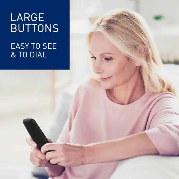 Panasonic KXTGU132EB Big Button Digital Cordless Telephone - Twin - Image 6