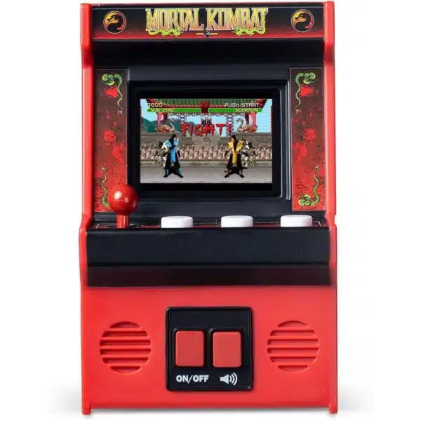 Basic Fun 09661T02 Arcade Classics Mortal Kombat Mini Handheld Game with TFT Screen