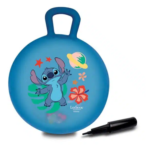 Lexibook BG040D Stitch Inflatable Hopper Ball 45cm - Image 2