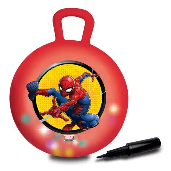 Lexibook BG040SP Spiderman Inflatable Hopper Ball 45cm - Image 2