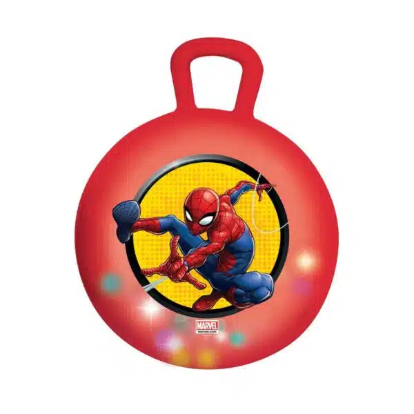 Lexibook BG040SP Spiderman Inflatable Hopper Ball 45cm