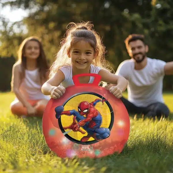 Lexibook BG040SP Spiderman Inflatable Hopper Ball 45cm - Image 5