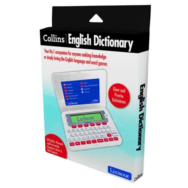 Lexibook D860EN Collins English Electronic Dictionary with Thesaurus - Image 4