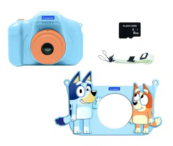 Lexibook DJ078BY Bluey Kids Camera with Protective Cover - Image 3