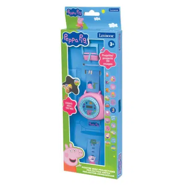 Lexibook DMW050PP Peppa Pig Children's Projection Watch with 20 Images - Image 5