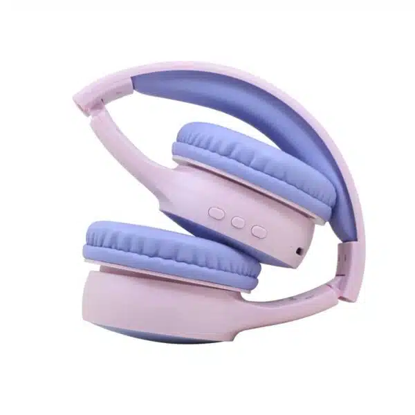 Groov-e GVBT595PK Kidz Wireless Bluetooth DJ Style Headphones - Pink - Image 3