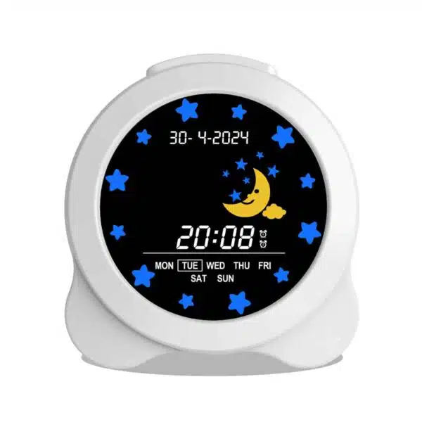 Groov-e GVCK01WE Kidz Sleep Trainer Alarm Clock - White