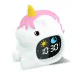 Groov-e GVCK02UN Cuties Sleep Trainer Alarm Clock with LED Night Light - Unicorn