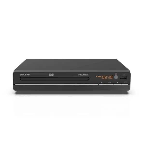Groov-e GVDP03BK Compact DVD Player with HDMI