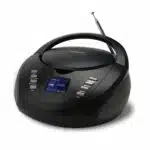 Groov-e GVPS763BK DAB Boombox Portable CD Player with DAB+/FM Radio - Black